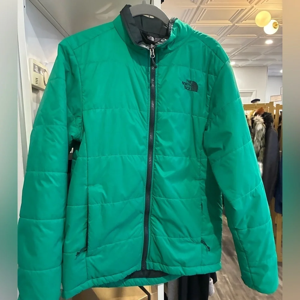 The North Face Green Puffer Jacket men’s small